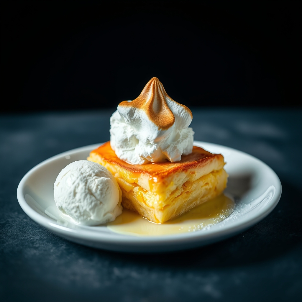Baked Alaska - Fire and Ice Dessert Spectacle