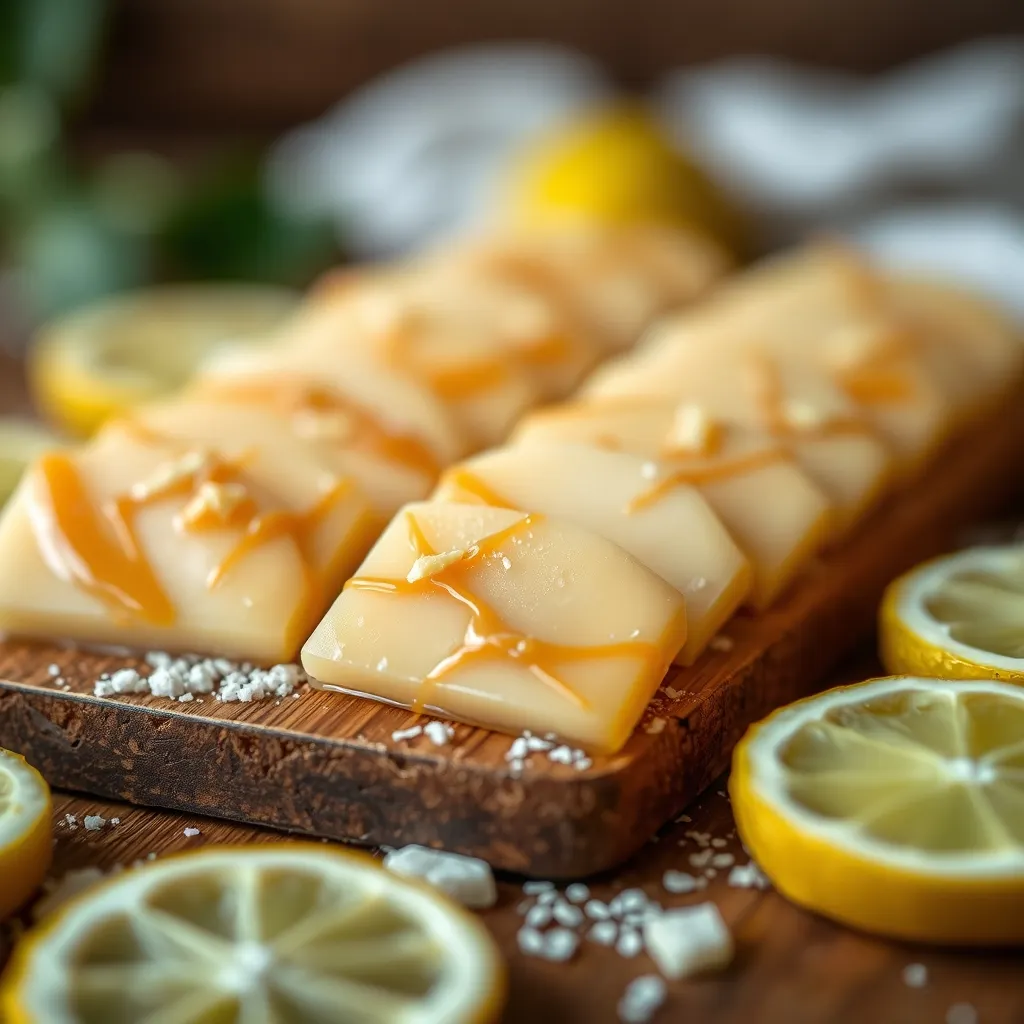 Caramelo de Coco y Limón: Una Receta Fresca y Deliciosa