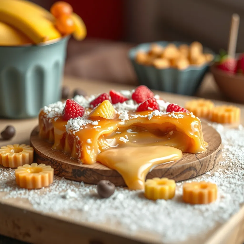 Caramelo de Frutas con Leche Condensada y Coco: Una Receta Casera Deliciosa