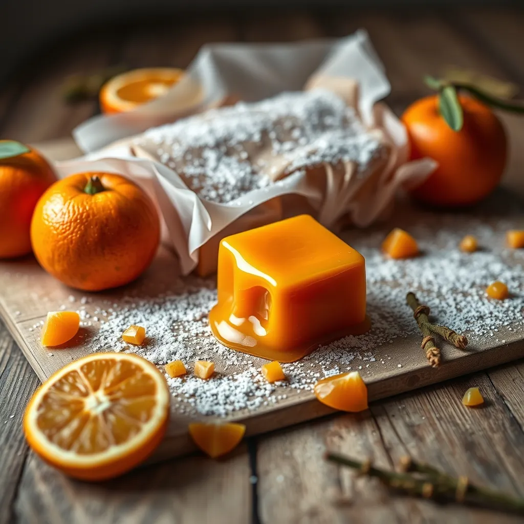 Caramelo de Naranja y Canela Casero