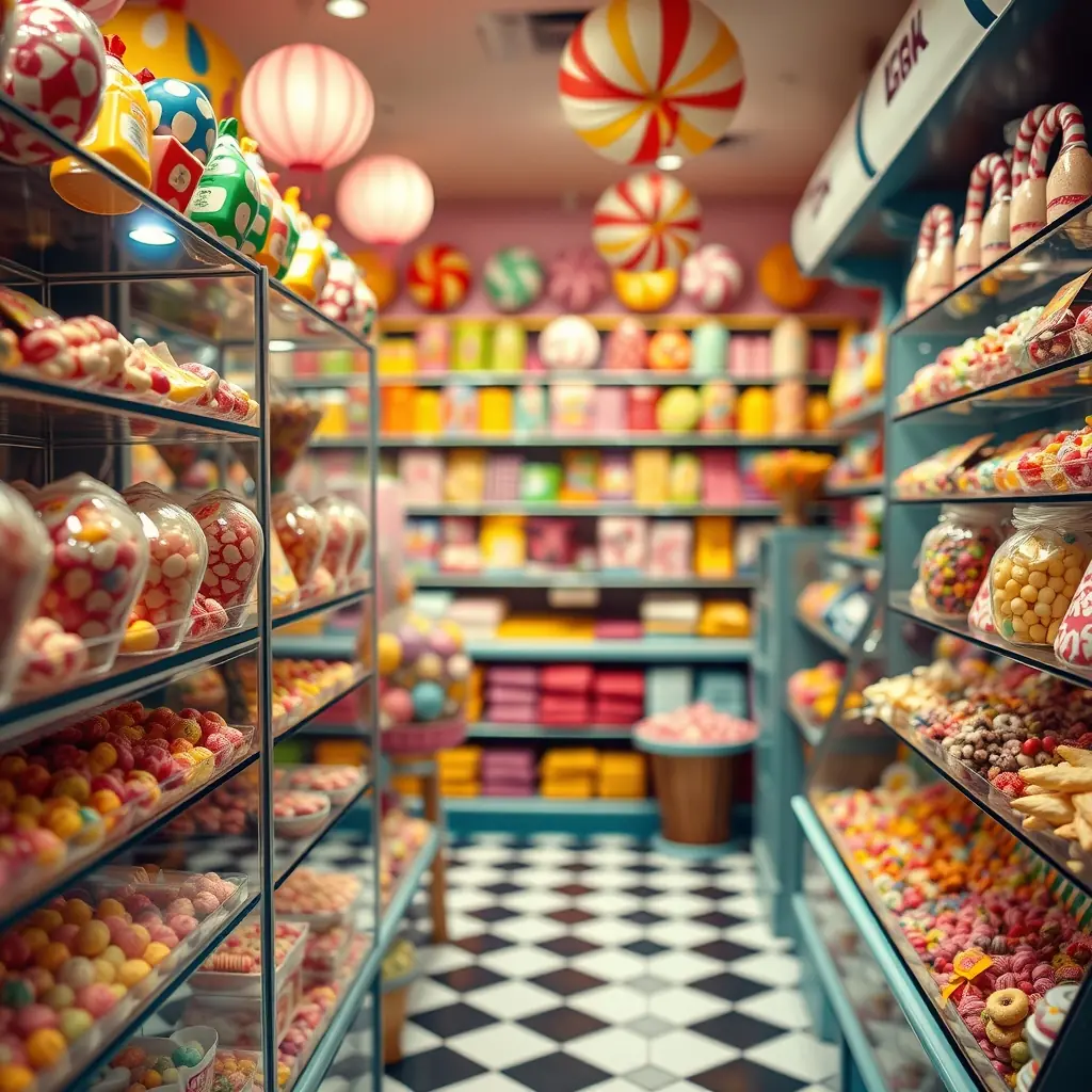 Dulces de la infancia: un viaje al pasado a través de los caramelos retro