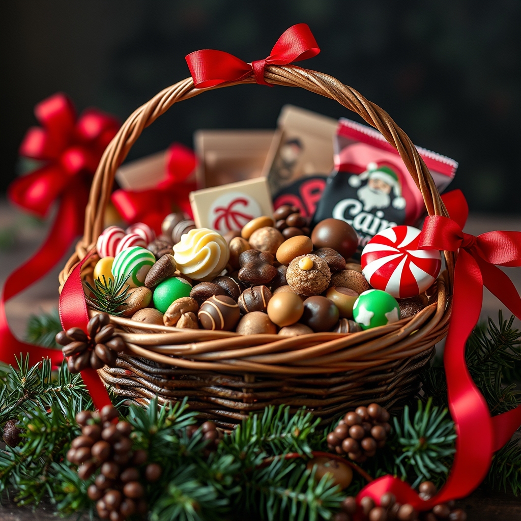 Christmas Candy Gift Baskets: A Thoughtful Twist on Traditional Giving
