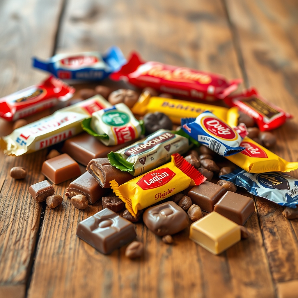 ¿Cuáles son las marcas más antiguas de dulces de chocolate?