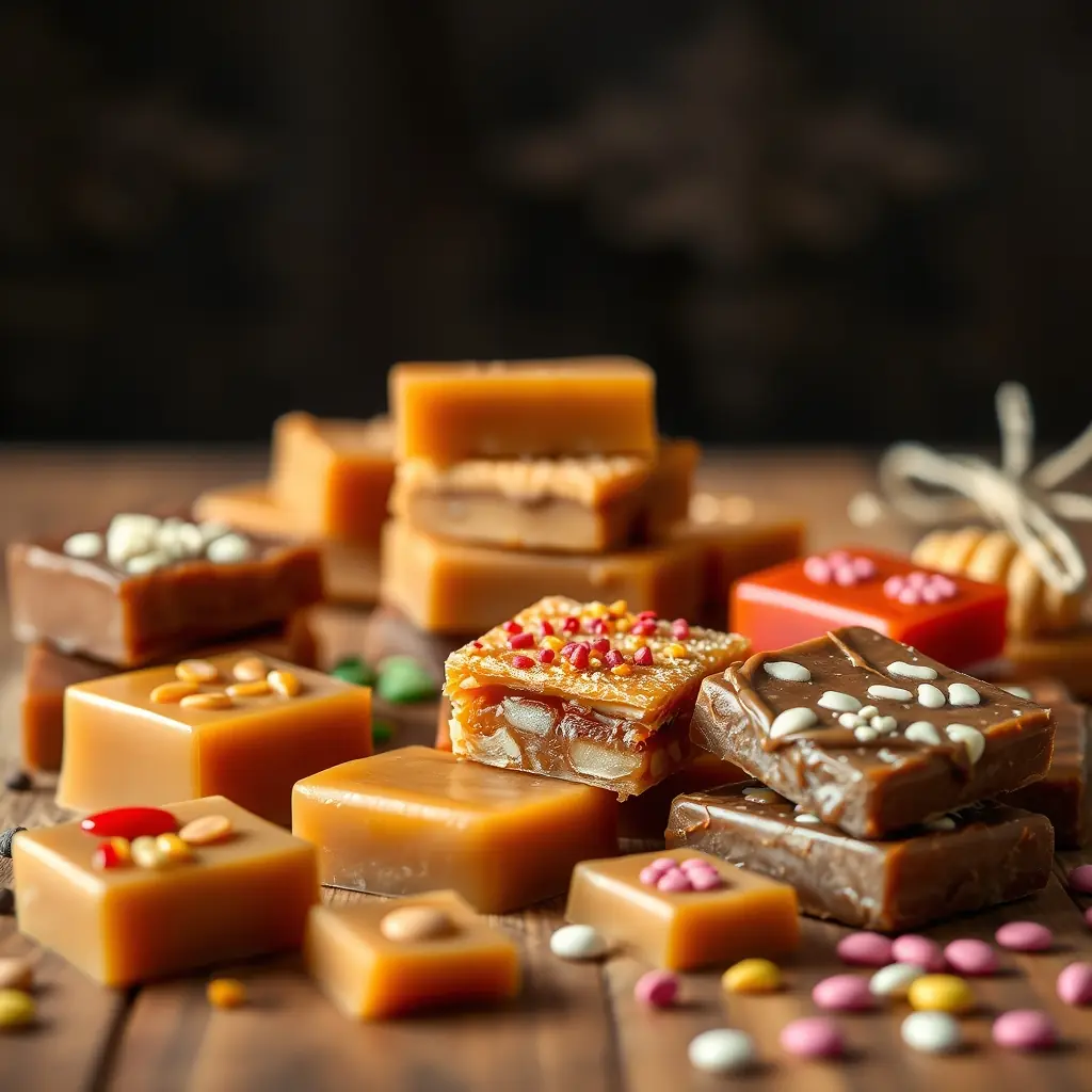 Die Kunst des Karamells: Ein Blick in die Welt der handgefertigten Caramells, Fudges und Toffees