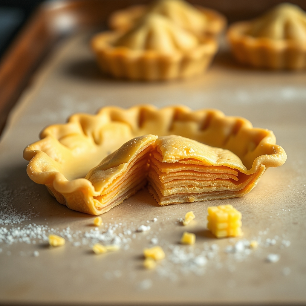 The Perfect Pie Crust - Flaky, Buttery, and Golden