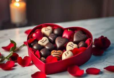 Valentine’s Day Chocolate Personalization Creates Unique Romantic Gift Experiences