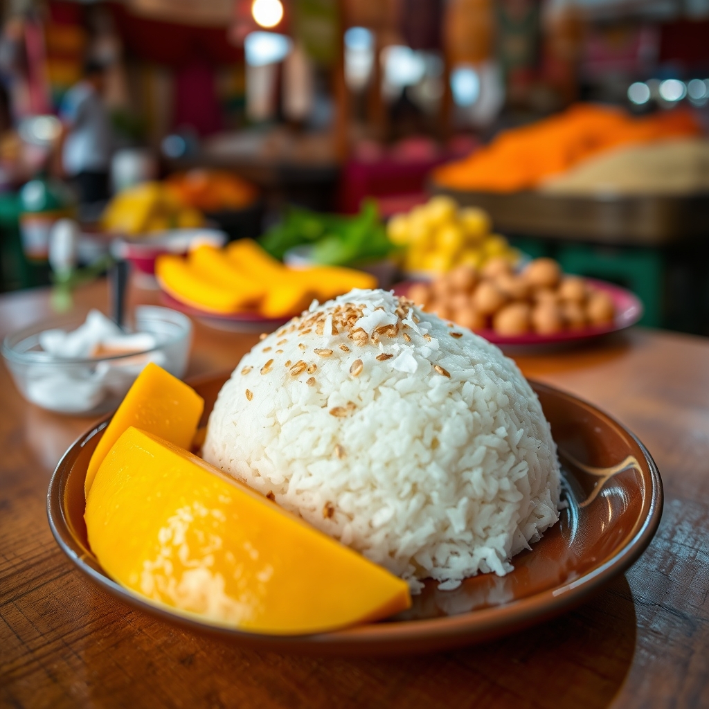 Sticky Rice with Mango - Thailand's Sweet Delight