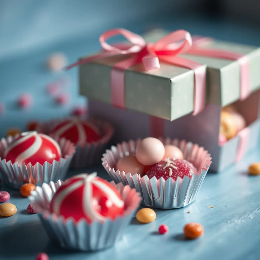 Süße Geschenke: Die Kunst der Verpackung von Bonbons und Pralinen