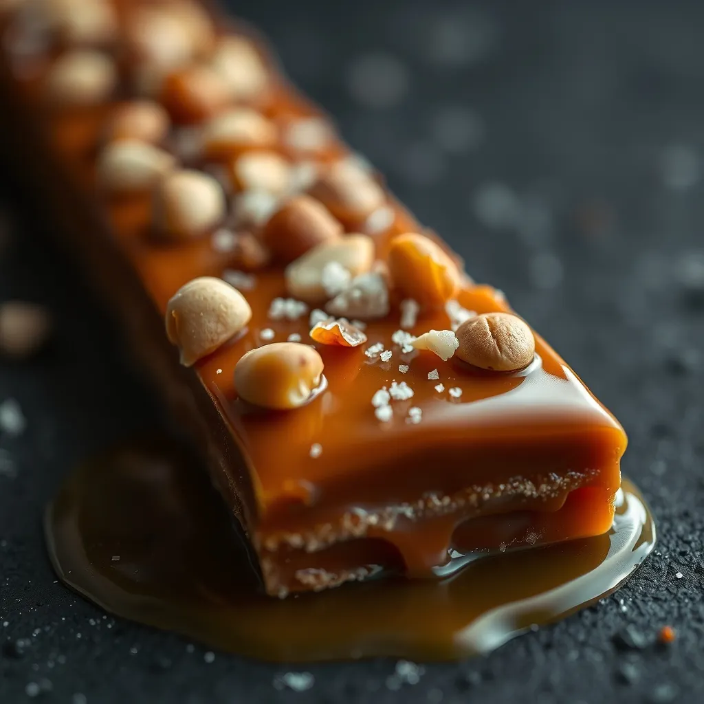 Toffees de Caramelo con Nueces de Macadamia y Sal de Mar: Una Receta Exquisita