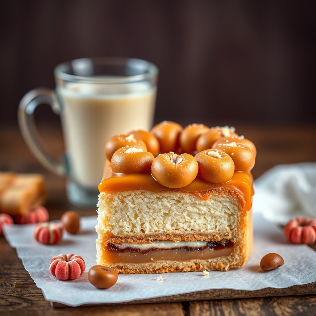 Torta de caramelo y nueces: un clásico con toque de especias