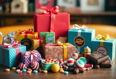 Vintage Candy Gift Boxes for Retro Fans