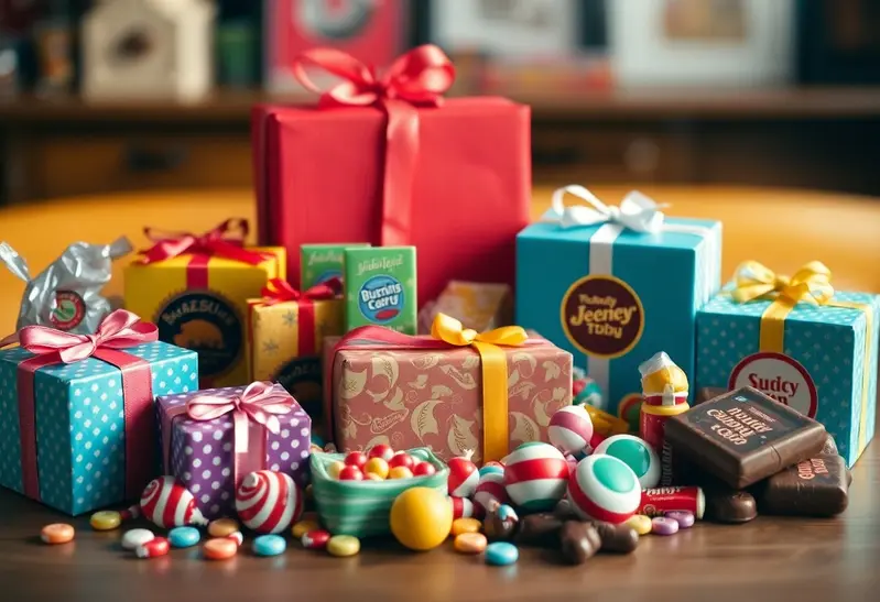Vintage Candy Gift Boxes for Retro Fans