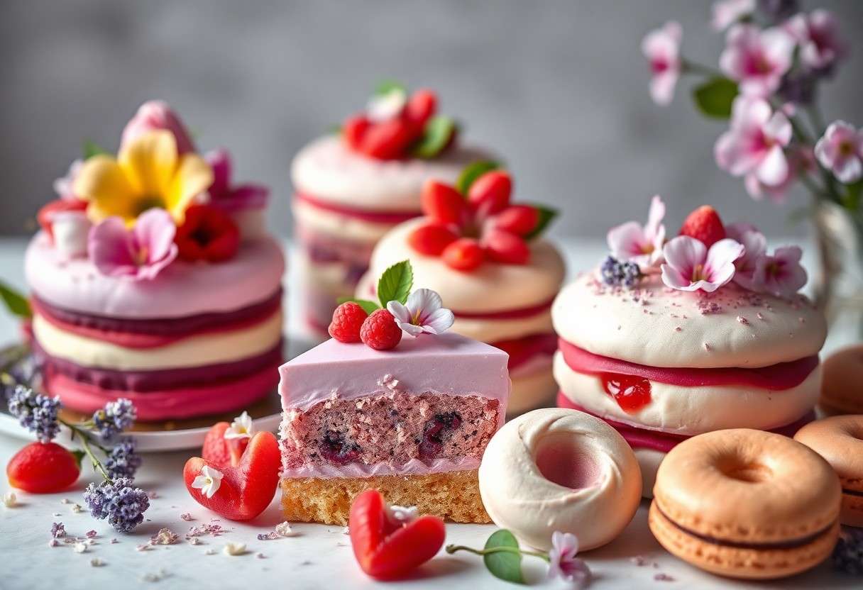 Botanical Infusions - Lavender, Hibiscus, and More in Sweets