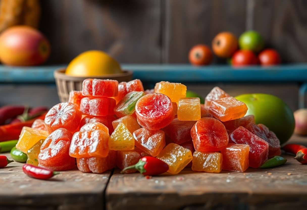 Mexican Chamoy Candies for Spicy-Sweet Treats