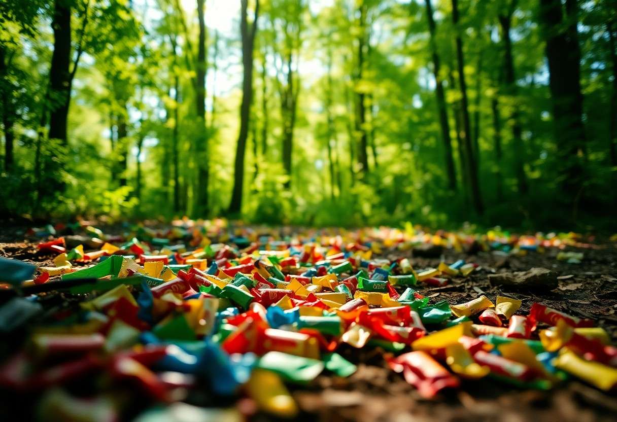 The Environmental Impact of Candy Wrappers