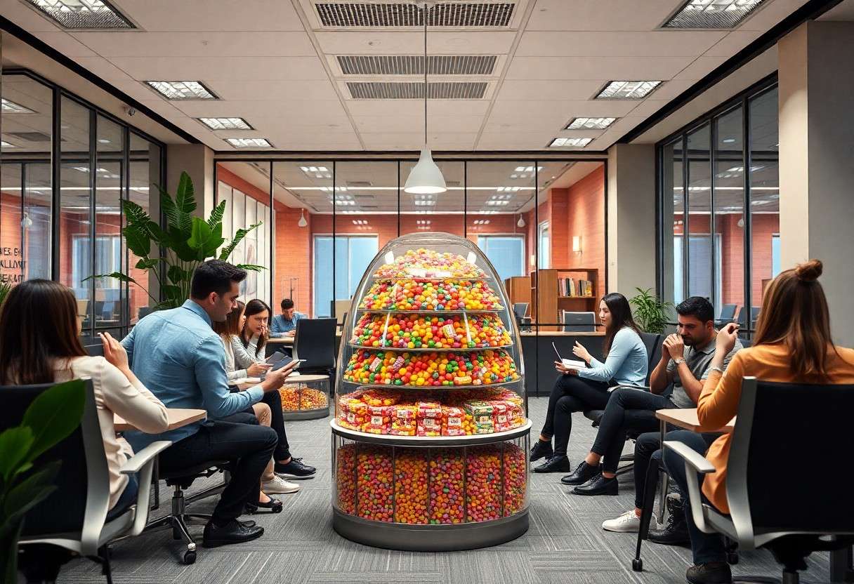 How Candy Became Part of Workplace Wellness