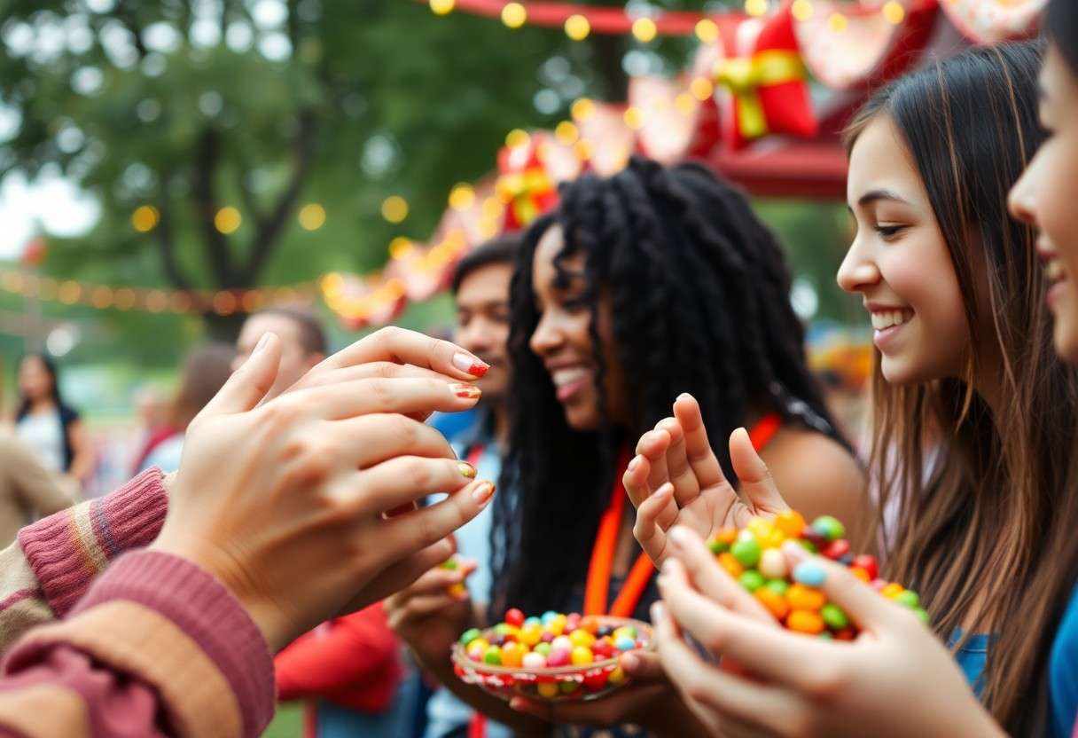 The Science of Candy Social Bonding