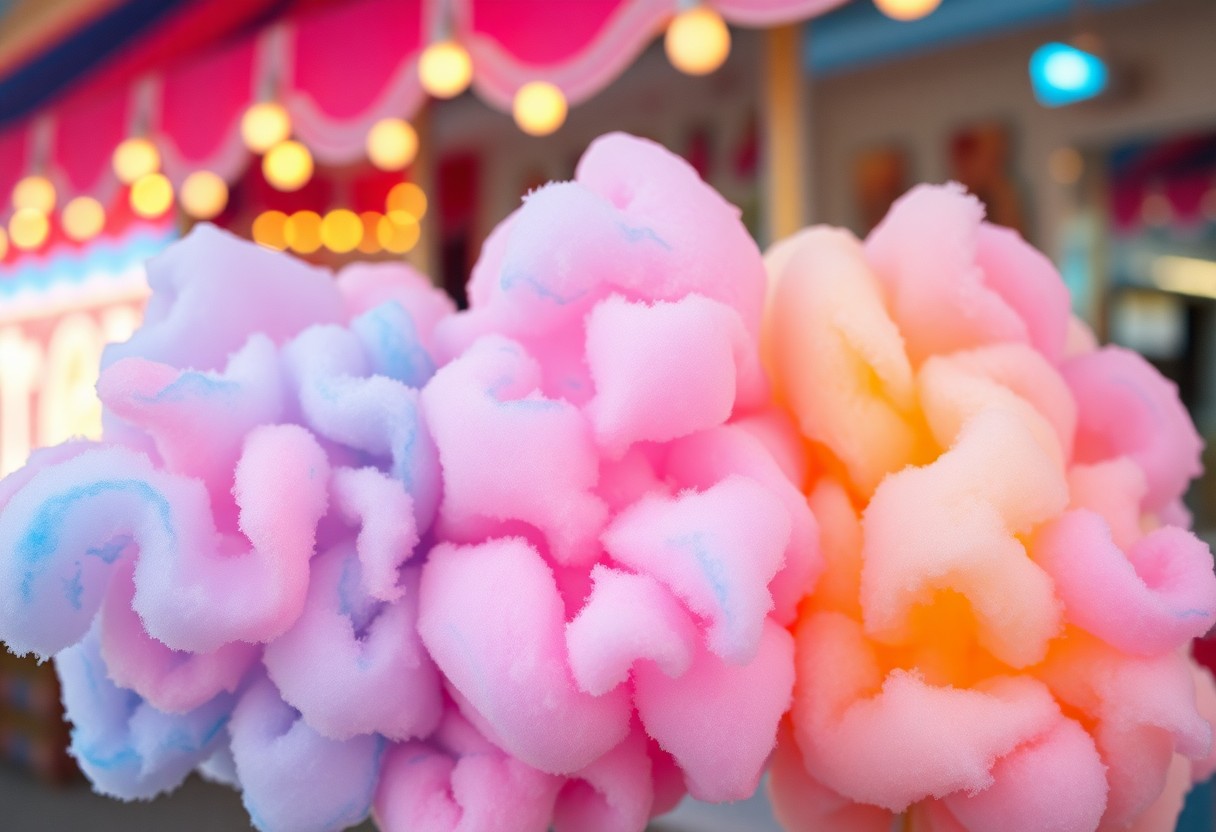 Cotton Candy Hybrid Creations Blend Fluffy Texture with Classic Candy Flavors