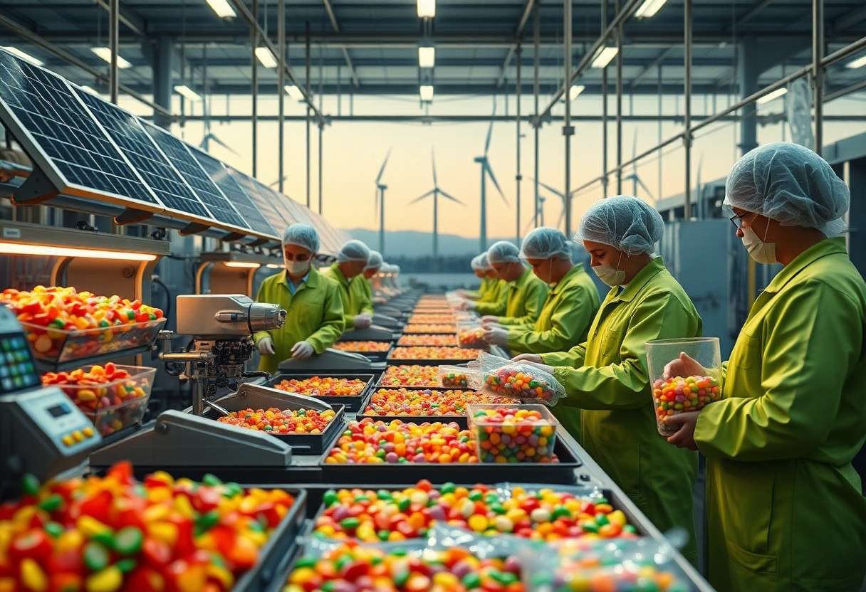 Carbon-Neutral Candy Production Addresses Climate Change Concerns in Manufacturing