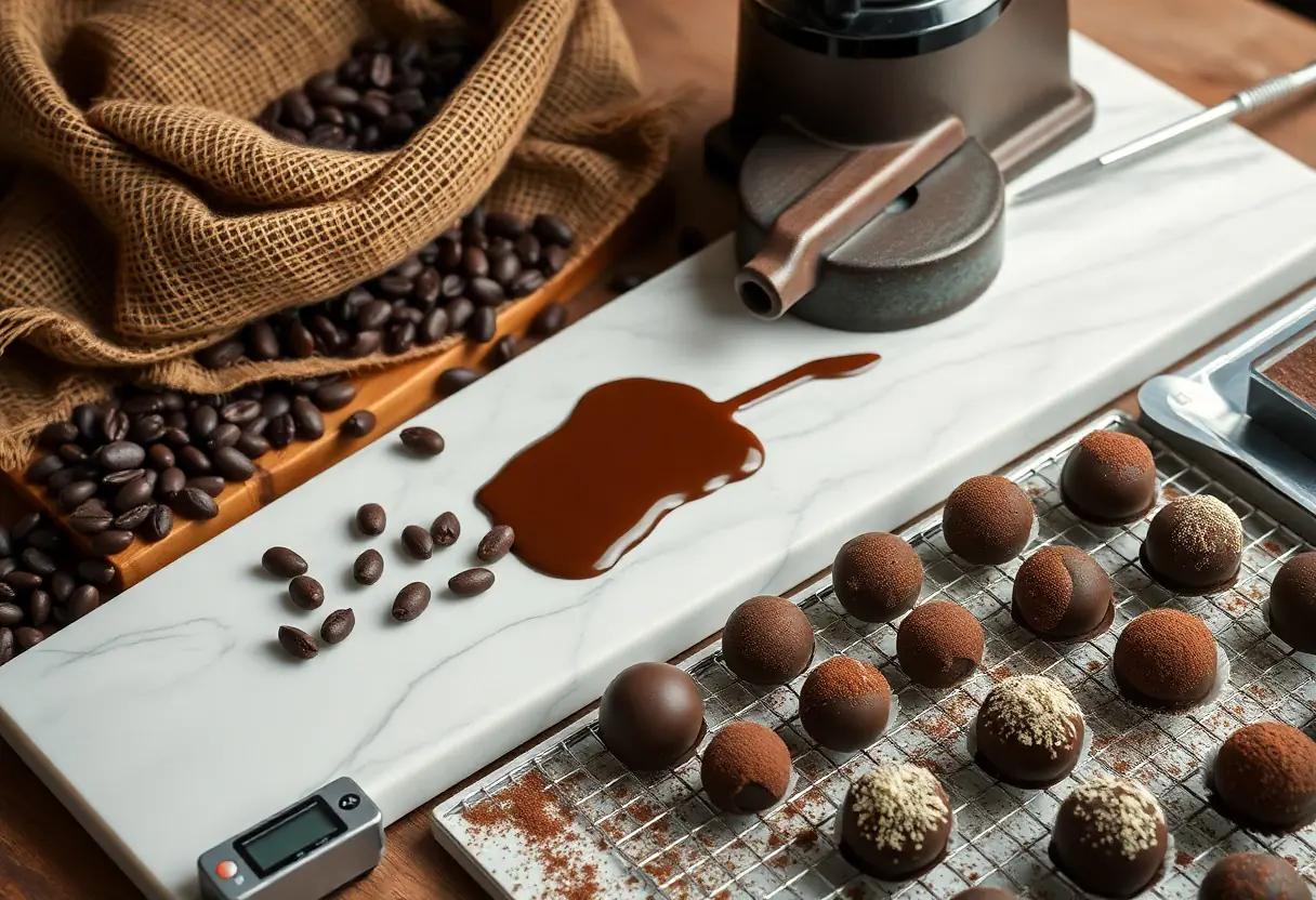How Handcrafted Chocolate Truffles Are Made From Bean to Bar