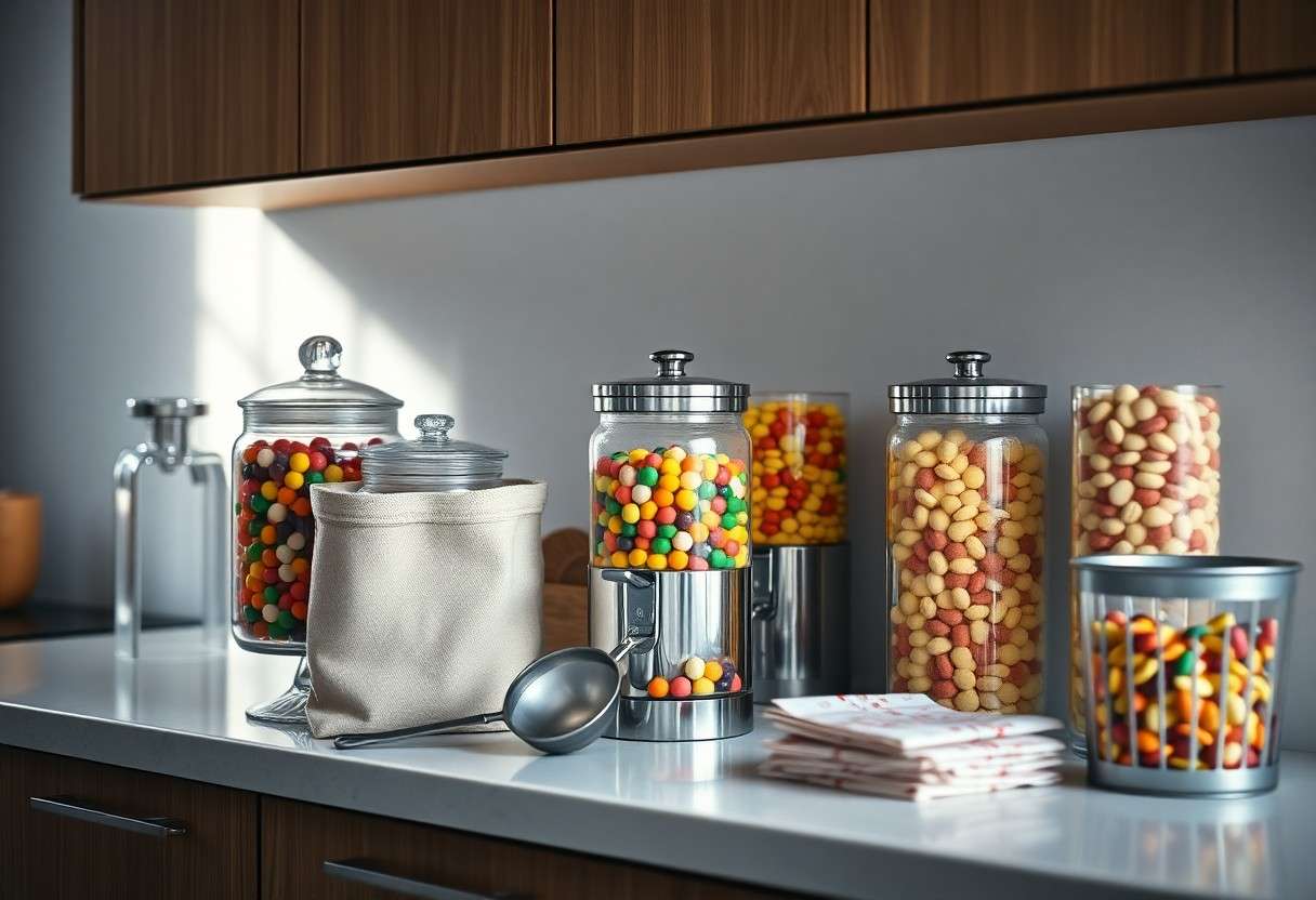How Refillable Candy Containers Cut Packaging Waste at Home